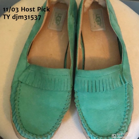 UGG Shoes - 11/03 HP Australia UGG cute driving Moissan sz 10